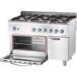 Masina de gatit cu 6 focuri si cuptor convectie 32.5kW - G30