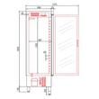 Vitrina congelare Gourmet 1852 Lt - Coreco