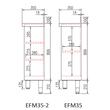 Masa neutra pentru expresor mod. 35  - Coreco