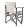 Scaun directorial Naxos cu panza din PVC