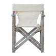Scaun directorial Naxos cu panza din PVC