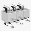 Dozator inox sosuri calde, 5.25L, Bain-marie GN 1/4, KD-021 Kalando