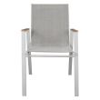 Scaun aluminiu cu manere