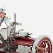 Feliator manual cu volan L16 cu lamă de 350 mm - roșu - Berkel