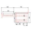 Masa rece refrigerare cu 6 sertare Seria 700 264 lt Coreco