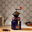 Rasnita albastra din ceramic pentru macinat cafea - Bisetti