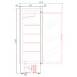 Vitrina frigorifica Gourmet 1241 Lt - Coreco