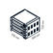 Cuptor electric 4+4 pizza de 35 cm GAM Polaris L44