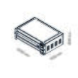 Cuptor electric 6 pizza de 35 cm GAM Polaris L6G