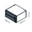 Cuptor electric 9+9 pizza de 35 cm GAM Antares M99