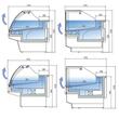 Vitrina frigorifica CVE-12-TF, 1280 Lt - Coreco