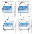 Vitrina frigorifica CVED-9, 759 Lt - Coreco
