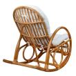 Scaun din bamboo Valencia cu perna