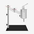 Dispenser stand inox vafe 4.5L, dozare 35ml, KD-025 Kalando