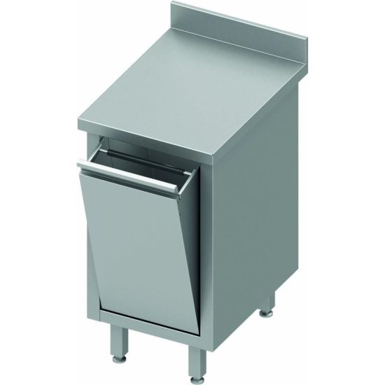 Dulap din inox cu usa rabatabila