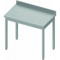 Masa de lucru din inox cu rebord 700 mm
