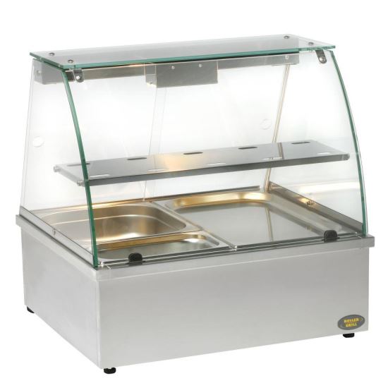 Masa calda cu vitrina 2 GN 1/1  Roller Grill