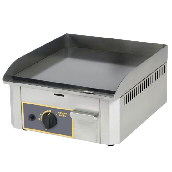 Gratar pe gaz cu plita din otel decarbonizat Roller Grill