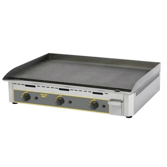 Gratar pe gaz cu plita din otel decarbonizat Roller Grill