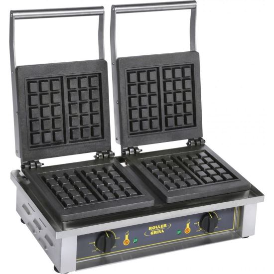 Aparat dublu pentru fabricat waffles 'Brussels' - Roller Grill