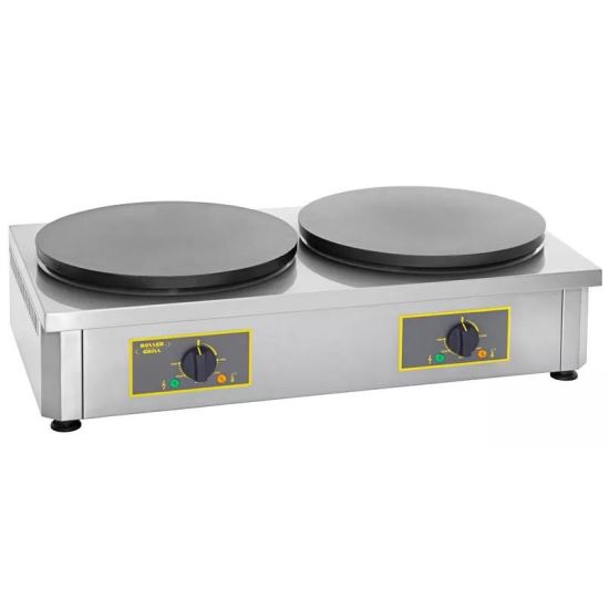 Crepiera electrica profesionala dubla Ø400 mm - Roller Grill - Copy