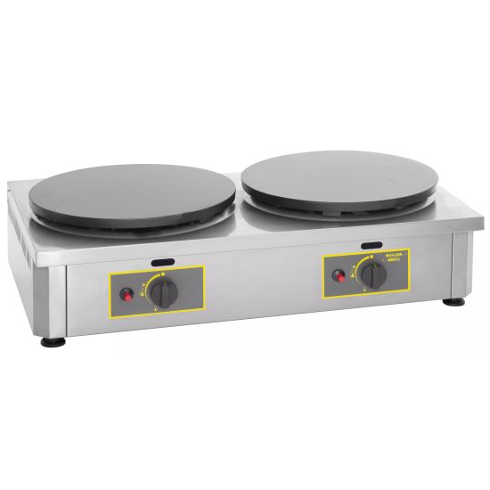 Crepiera pe gaz profesionala dubla Ø400 mm - Roller Grill