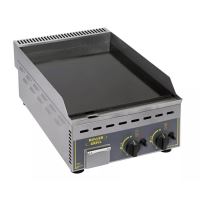 Gratar profesional cu plita pe gaz - Roller Grill