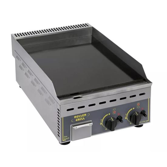 Gratar profesional cu plita pe gaz - Roller Grill