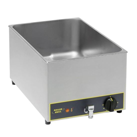 Bain marie cu sistem de scurgere 1 x GN 1/1 - Roller Grill