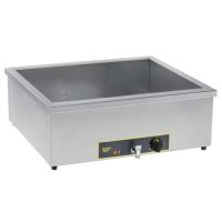 Bain marie cu sistem de scurgere 2 x GN 1/1 - Roller Grill