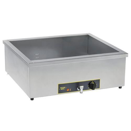 Bain marie cu sistem de scurgere 2 x GN 1/1 - Roller Grill