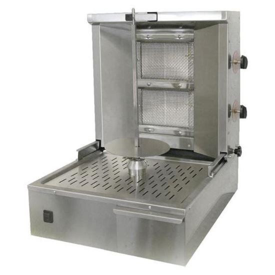 Aparat pe gaz pentru kebab, shaorma, gyros 15 kg - Roller Grill