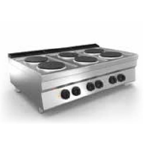 Aragaz de banc cu 6 focuri 15.6 kW - ProXe70