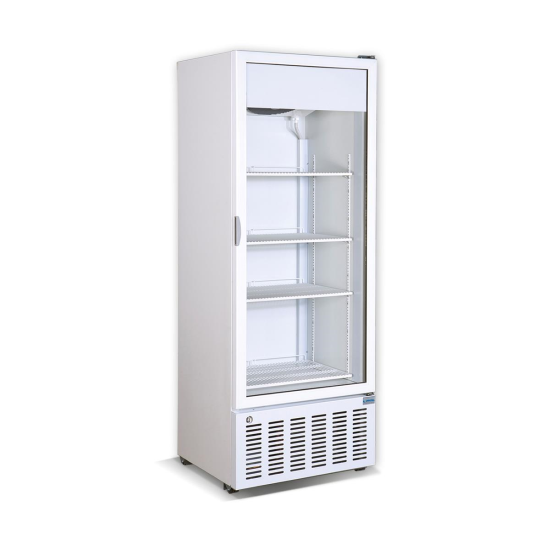 Frigider cu usa din sticla 410 Lit - Crystal Grecia