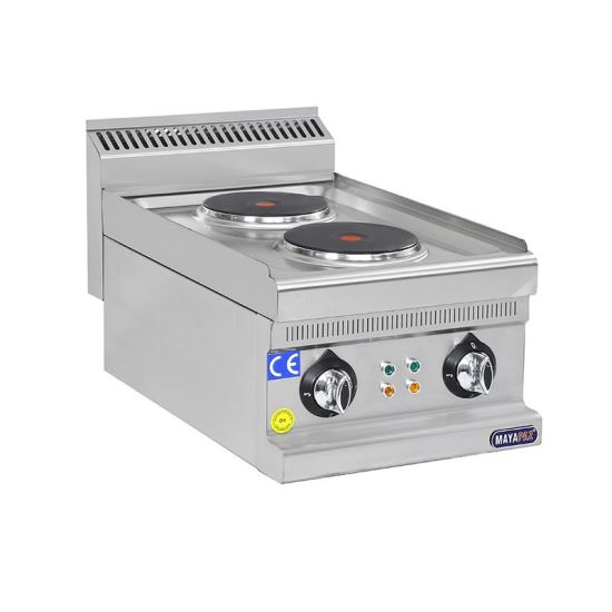 Aragaz electric de banc cu 2 plite 4 kW - Mayapaz