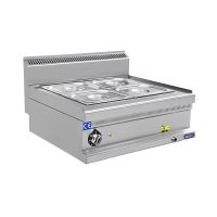 Bain Marie electric de banc 2xGN1/2 + 2xGN1/4 - Mayapaz