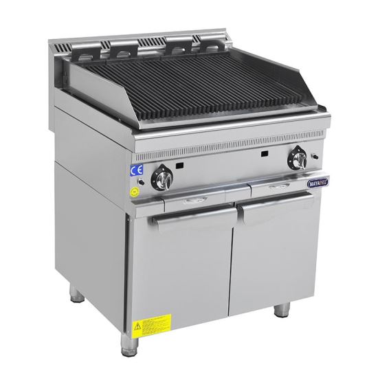 Gratar pe gaz cu vapori de apa 1200x700x850 mm - Mayapaz