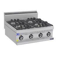 Aragaz de banc cu 4 focuri 24.8 kW - Mayapaz