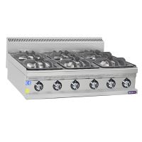 Aragaz de banc cu 6 focuri 37.2 kW - Mayapaz