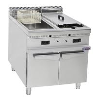 Friteuza pe gaz 2x22 Lt - Mayapaz