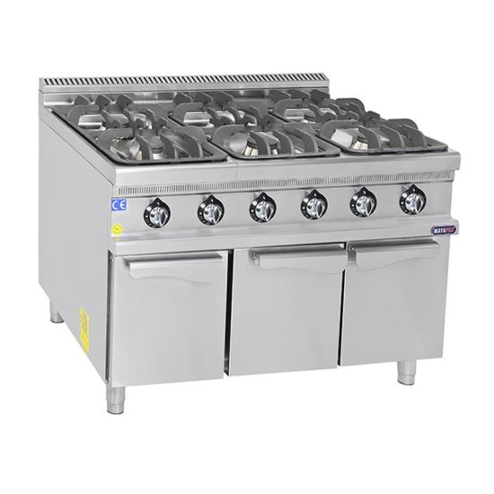 Masina de gatit cu 8 focuri 64 kW - Mayapaz