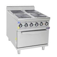 Masina de gatit electrica cu 6 plite 24 kW + cuptor - Mayapaz