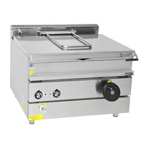 Tigaie basculanta electrica, 120 litri - Mayapaz