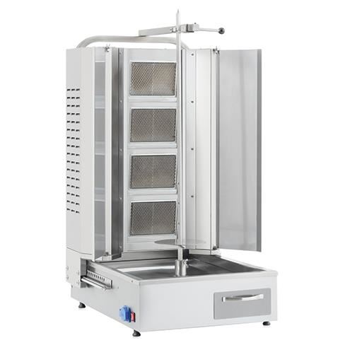 Aparat pe gaz pentru kebab, shaorma, gyros - Crystal Turcia