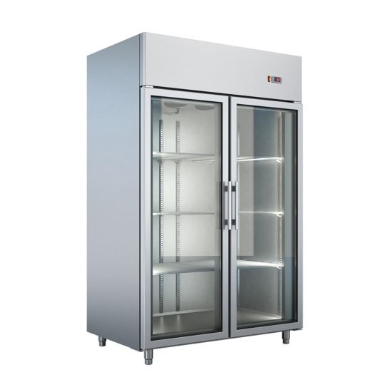 Dulap frigorific cu 2 usi din sticla 1232 Lt- Bambas Frost
