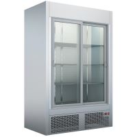 Dulap frigorific inox cu usi din sticla 958 Lt - Bambas Frost