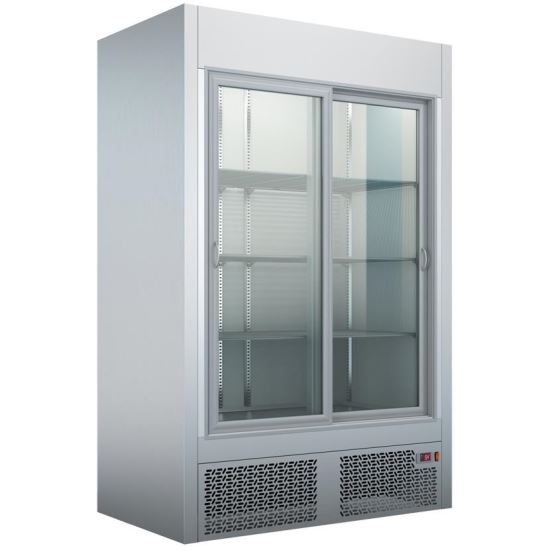 Dulap frigorific inox cu usi din sticla 958 Lt - Bambas Frost