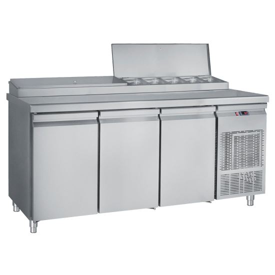 Salatiera refrigerata cu 3 usi 532 Lt - Bambas Frost