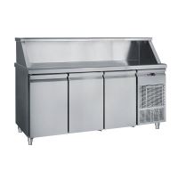 Masa rece cu 3 usi si suprastructura din inox - Bambas Frost