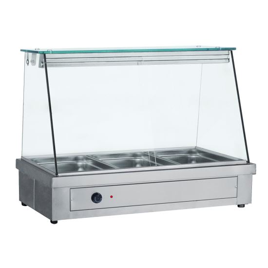 Vitrina prezentare tip Bain-Marie MT 138 - Bambas Frost